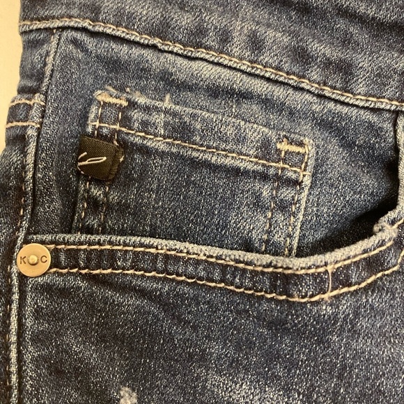 Kancan distressed mid rise short shorts - Picture 5 of 5